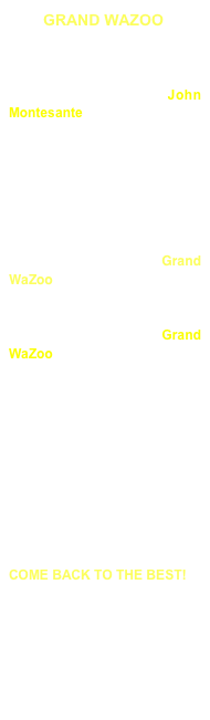         GRAND WAZOO
was formed in mid-1981 at St Kilda, Melbourne by Musician Arranger, Composer John Montesante, who still leads the  band today . 
John created an exceptional Australian Soul Orchestra and Concert band, which  introduced Afro-American Soul hits and dance repertoires, as well as rare Soul gems, and Grand WaZoo band originals in that same brassy, big Soul style. 
Now, 42 years later Grand WaZoo remains THE BAND OF CHOICE for those who require superb Music, unrivaled entertainment value &  first-class professionalism in Venues, Media, Festival, Concert, Major Events, Studio, Private or Corporate environments. 
You’ve seen the rest; 
COME BACK TO THE BEST!
